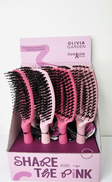 תמונה של סט 8 מברשות ורודות קומבו (Think pink)